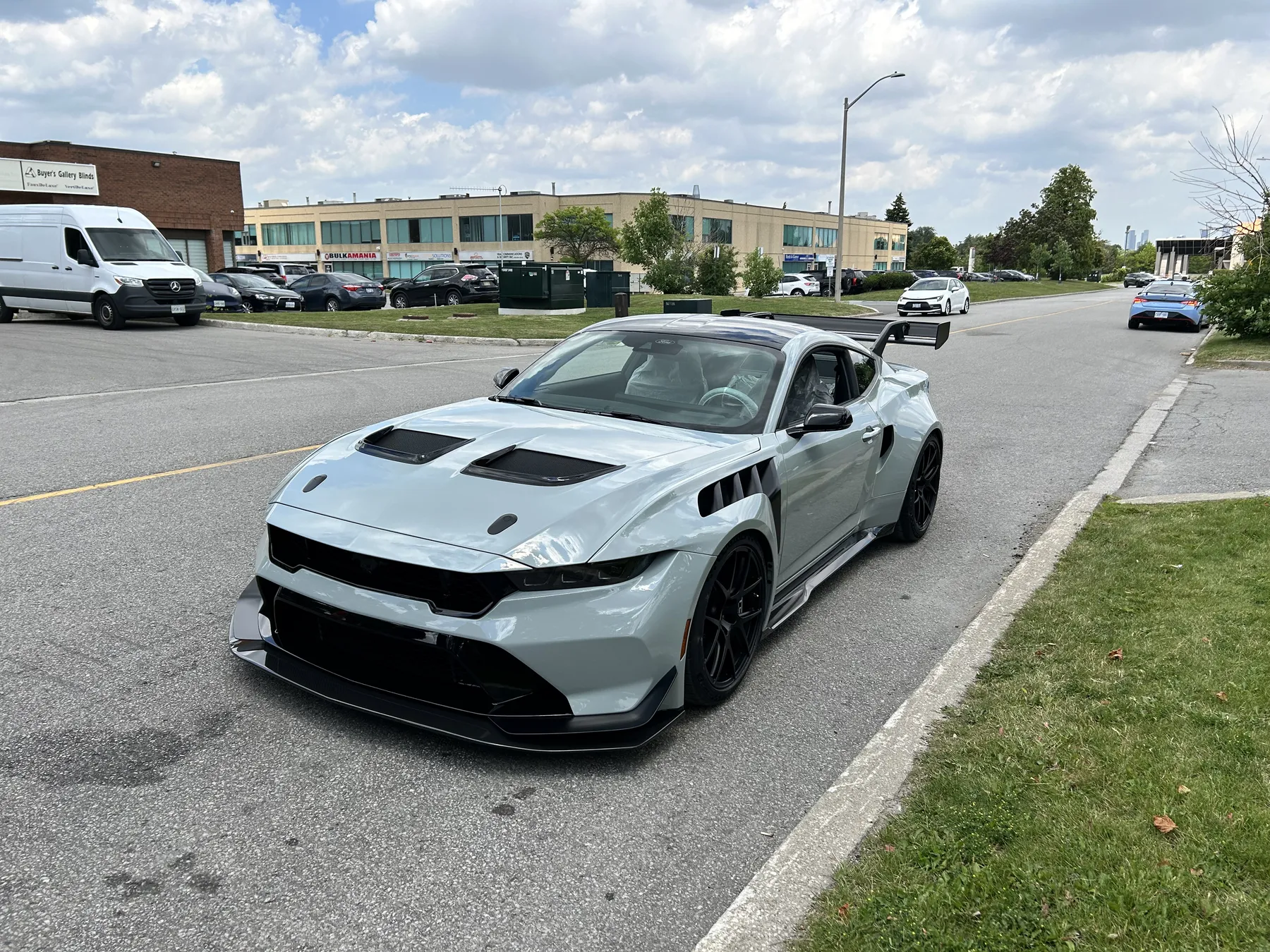 Ford Mustang GTD in Ingot Silver — GGS Motorsports