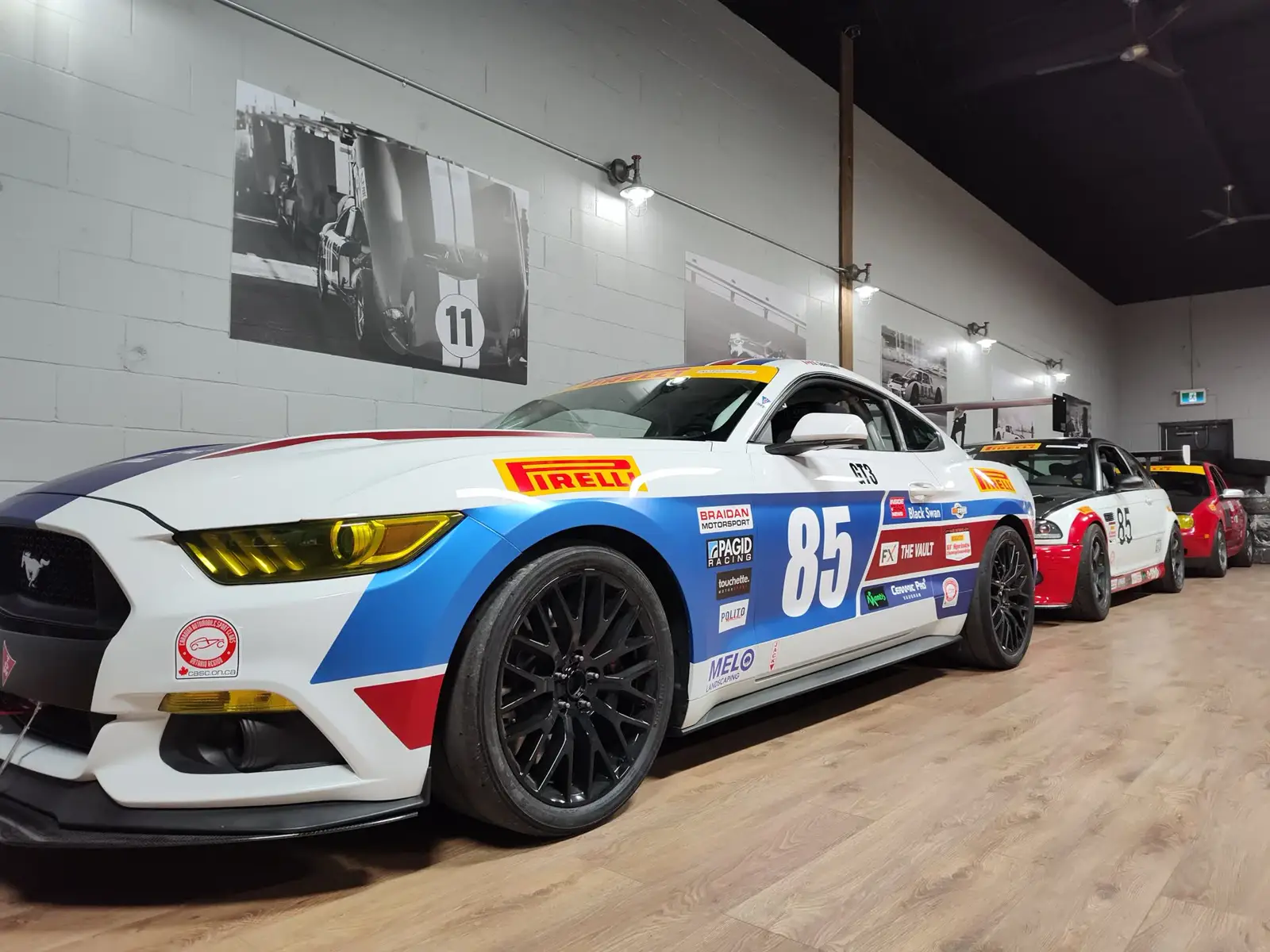 GGS Motorsports race car on track
